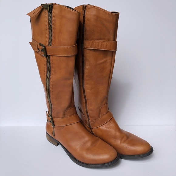Steve Madden Shoes - STEVE MADDEN Sonnya Boot Cognac 10
